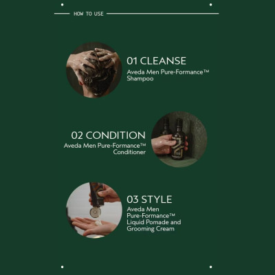 Aveda Men Pure-Formance Grooming Cream Erkekler için Işıltı Veren Saç Şekillendirici Durulanmayan Krem 125ml
