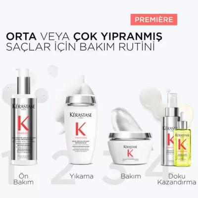 Kerastase Premiere Masque Filler Réparateur Kırılma Karşıtı Onarım Sağlayan Saç Bakım Maskesi 200 ml