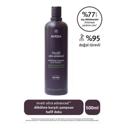 Aveda Invati Ultra Advanced Dökülme Karşıtı Şampuan Hafif Doku 500ml