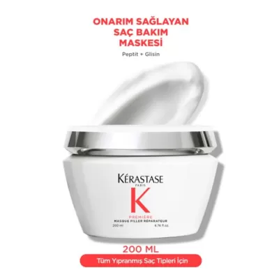 Kerastase Premiere Masque Filler Réparateur Kırılma Karşıtı Onarım Sağlayan Saç Bakım Maskesi 200 ml