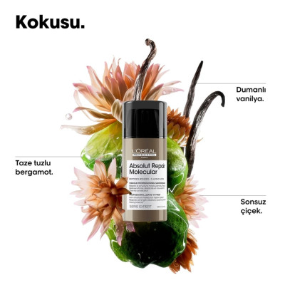 Marcus & MiraLoreal Professionnel Paris Serie Expert Absolut Repair Molecular Tüm Yıpranmış Saçlar İçin Durulanmayan Maske 100 ml Marcus & MiraLoreal Professionnel Paris Serie Expert Absolut Repair Molecular Tüm Yıpranmış Saçlar İçin Durulanmayan Maske 100 ml