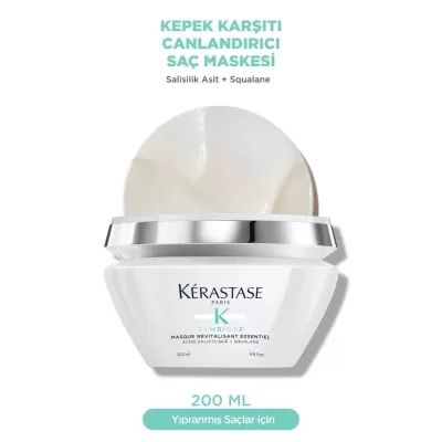 Kerastase Symbiose Revitalisitant Essentiel Intense Kepek Karşıtı Yoğun Canlandırıcı Saç Maskesi 200 ml