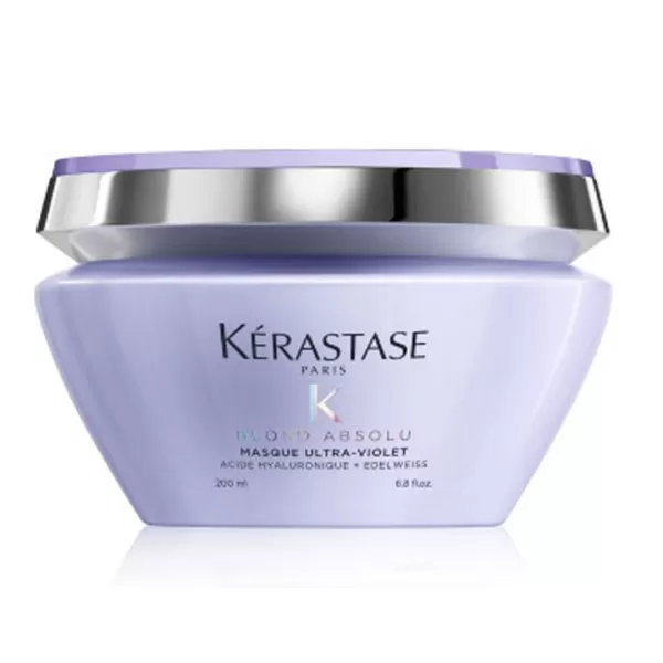 Kerastase Blond Absolu Masque Ultra Violet - Sarı Ve Gri Saçlar Için Silver Mor Maske 200 ml