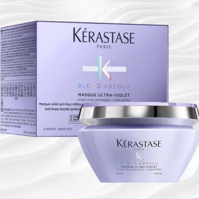 Kerastase Blond Absolu Masque Ultra Violet - Sarı Ve Gri Saçlar Için Silver Mor Maske 200 ml Kerastase Blond Absolu Masque Ultra Violet - Sarı Ve Gri Saçlar Için Silver Mor Maske 200 ml