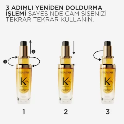 Kerastase Elixir Ultime Lhuile Parlaklık Veren Saç Bakım Yağı Yedek Şişe 75ml