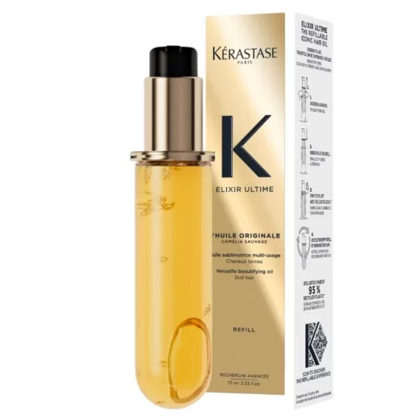 Kerastase Elixir Ultime Lhuile Parlaklık Veren Saç Bakım Yağı Yedek Şişe 75ml