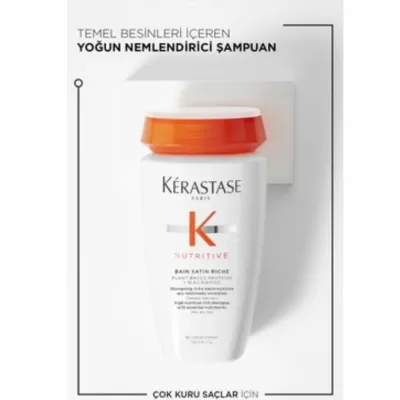 Kerastase Nutritive Bain Satin Riche Yoğun Nemlendirici Şampuan 250 ml Kerastase Nutritive Bain Satin Riche Yoğun Nemlendirici Şampuan 250 ml