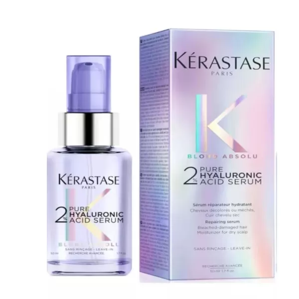 Kerastase Blond Absolu İşlem Görmüş Sarı-Röfleli Saçlar İçin Onarıcı %2 Saf Hyaluronik Asit Serumu 50ml