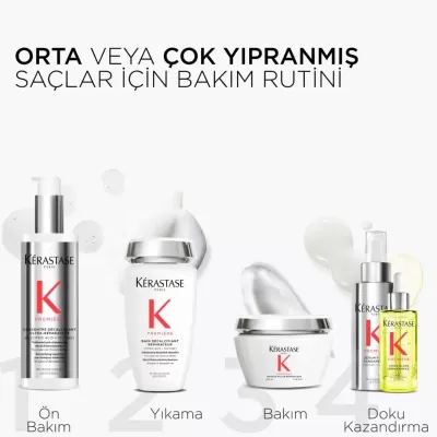 Kerastase Premiere Huile Gloss Reparatrice Yoğunluk Parlaklık Veren Onarıcı Saç Bakım Yağı 30ml