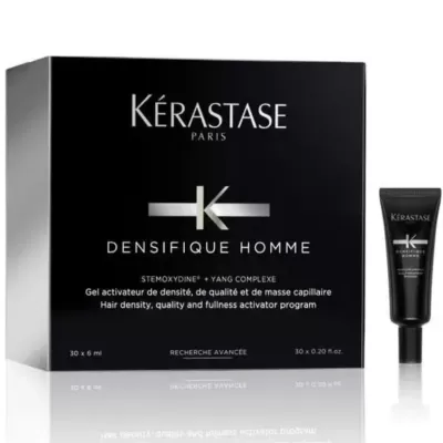 Kerastase Cure Densifique Homme Erkekler İçin Saç Yoğunlaştırıcı Bakım Kürü 30 x 6 ml