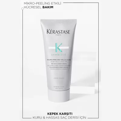 Kerastase Symbiose Micro-Peeling Cellulaire Kepek Karşıtı Hücresel Mikro-peeling 200 ml