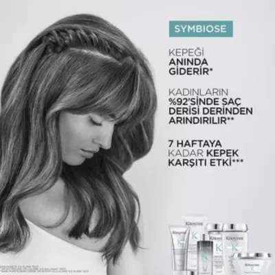 Kerastase Symbiose Bain Creme Anti Pelliculaire Kuru Saçlar İçin Kepek Karşıtı Arındırıcı Hücresel Şampuan 250 ml