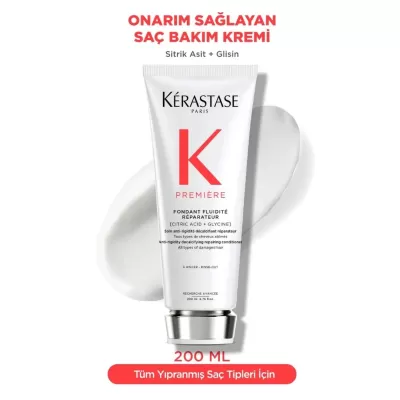 Kerastase Premiere Fondant Fluidite Reparateur Onarım Sağlayan Saç Bakım Kremi 200 ml Kerastase Premiere Fondant Fluidite Reparateur Onarım Sağlayan Saç Bakım Kremi 200 ml