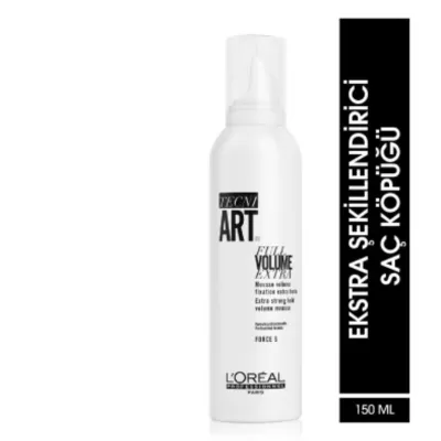 Loreal Professionnel Tecni Art Full Volume İnceTelli Saçlar İçin Ekstra Hacimlendirici Saç Köpüğü 250 ml