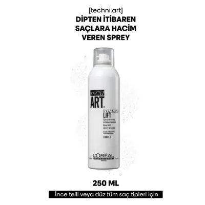 Loreal Professionnel Tecni Art Volume Lift Hacim Veren Dip Köpüğü 250 ml