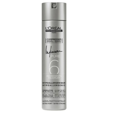 Loreal Professionnel Infinium Pure Extra Fort - Extra Strong Saç Spreyi 300 Ml- Yeni Ambalaj