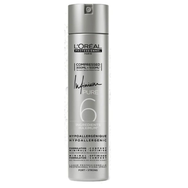 Loreal Professionnel Infinium Pure Fort- Strong Saç Spreyi 300 Ml- Yeni Ambalaj