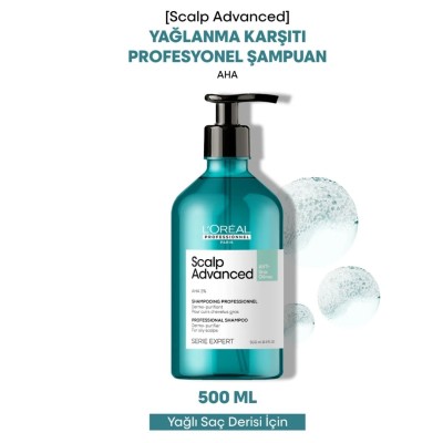 Loreal Professionnel Serie Expert Scalp Advanced Yağlanma Karşıtı Profesyonel Şampuan 500ml