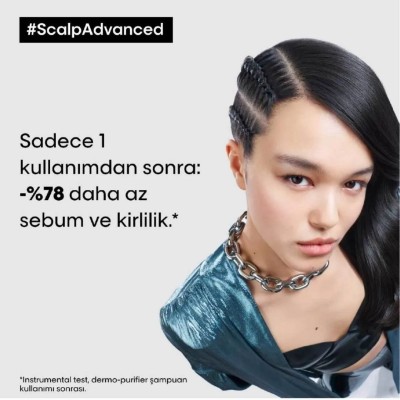 Loreal Professionnel Serie Expert Scalp Advanced Yağlanma Karşıtı Profesyonel Şampuan 500ml