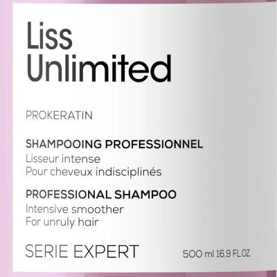 Loreal Professionnel Serie Expert Liss Unlimited Elektriklenme ve Kabarma Karşıtı Yoğun Yumuşaklık Veren Şampuan 500ml