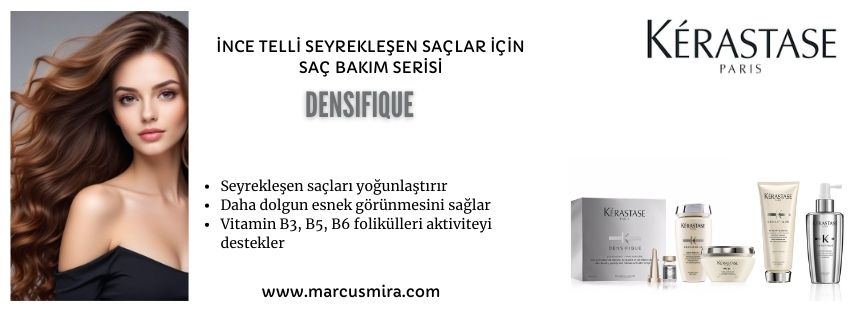 Kerastase Densifique Saç Yoğunluğu Ve Dolgunluğunu Artıran Kadınlar Için Saç Derisi Bakım Kürü 10*6ml