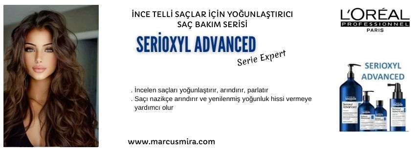 Loreal Professionnel Serie Expert Serioxyl Advanced İncelmiş Saç Telleri için Yoğunluk Kazandıran Serum 90ml